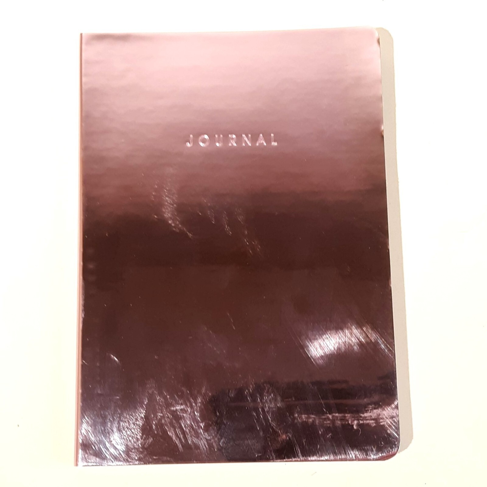 Shiny Rose Gold Journal Narrow Ruled 150 Sheets Office Depot 8.25″ x 5.75″ Noteb