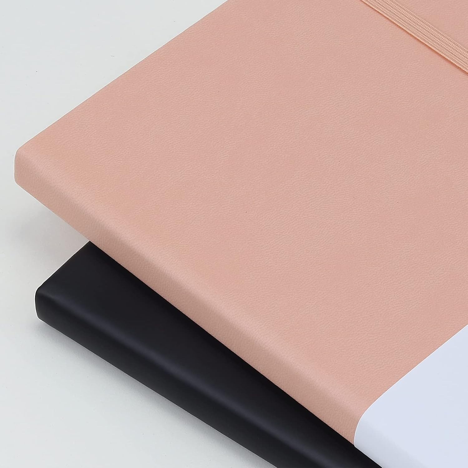Stylish Pink Leather Journal with 128 Pages – Perfect for Note Taking & Gifting
