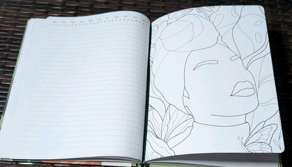 Be Rooted Mindfulness Journal W/Coloring Pages Reflect Reset Focus Black History