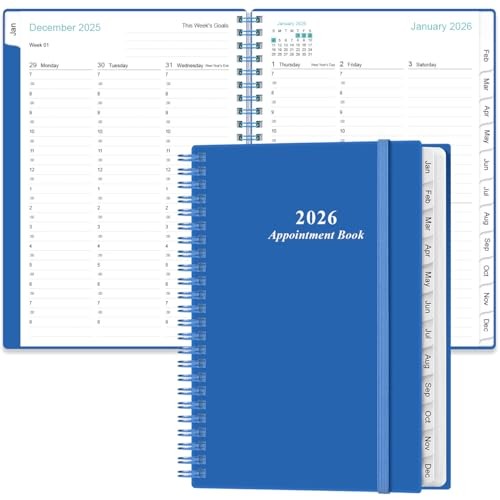 2026 Appointment Book & Planner – Hourly Planner from Assorted Colors , Sizes