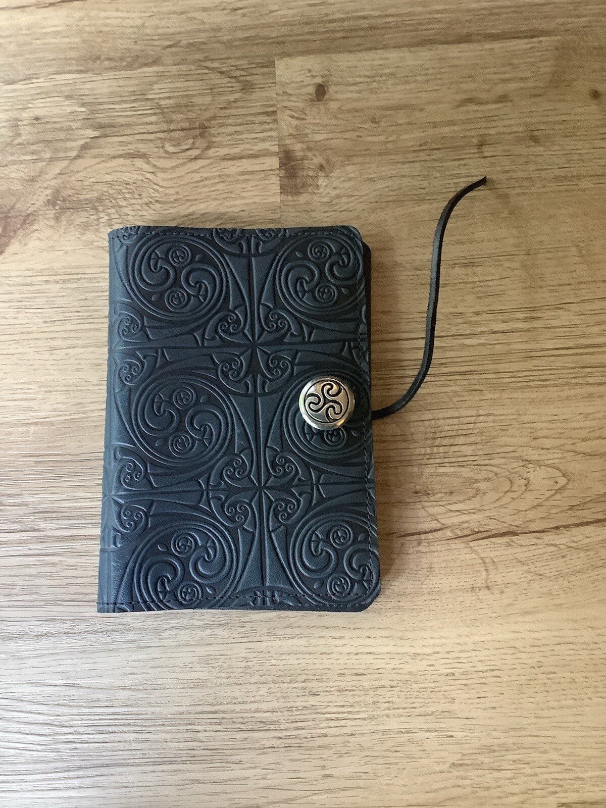 Oberon Design Triskelion Small Journal In Navy