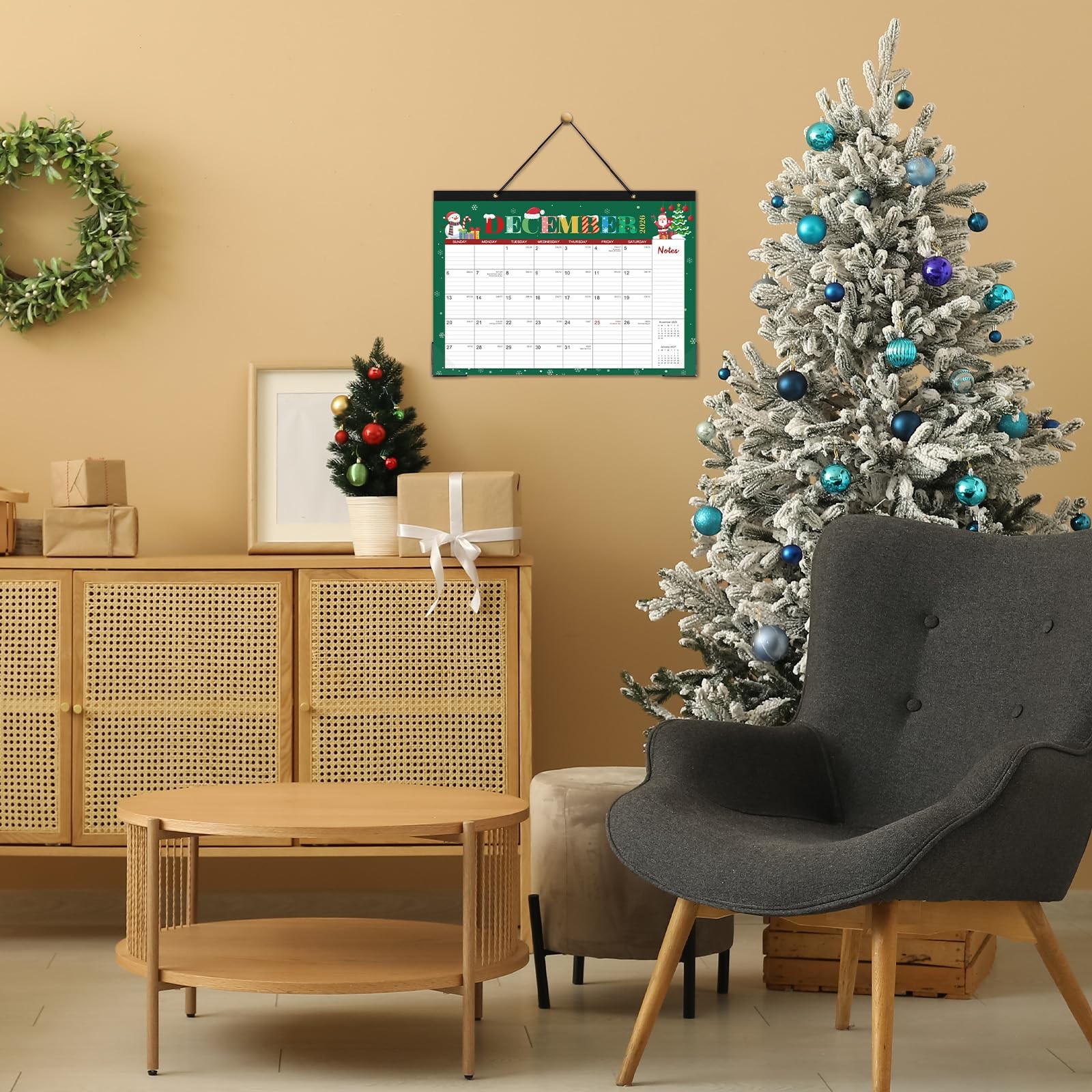 Desk Calendar 2026-2027 – from July 2026 to December…