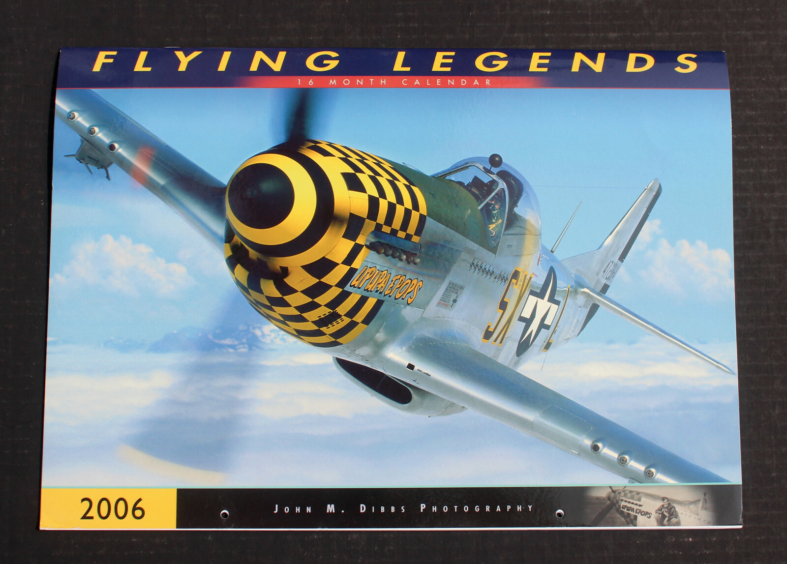 2004-2006 GOLDEN AGE OF FLIGHT-FLYING LEGENDS Wall Calendar MILITARY ARIRPLANES