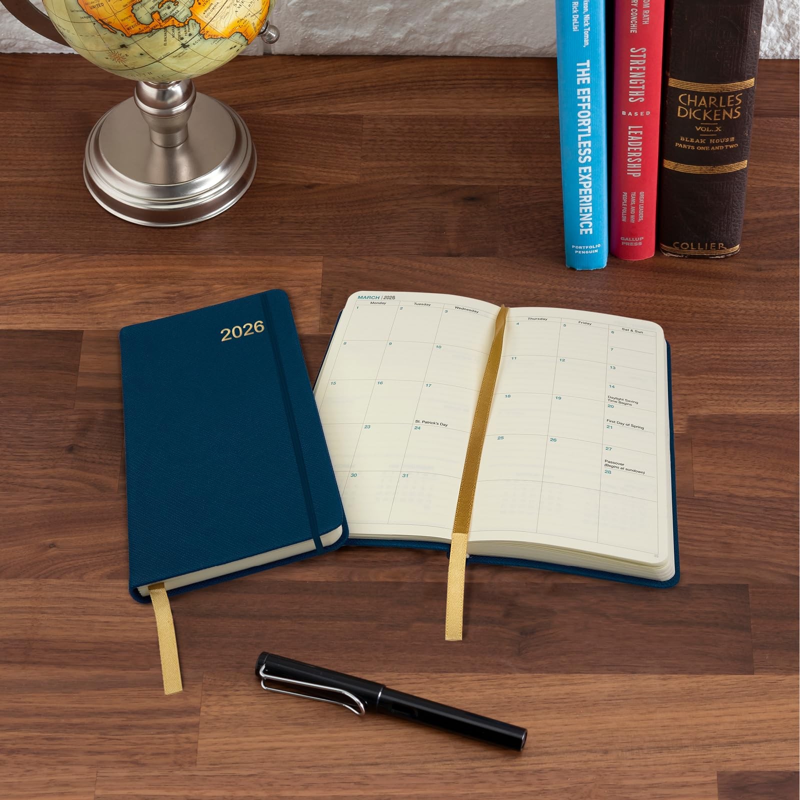 2026 Textured Cover Weekly Monthly Pocket Planner/Pocket Calendar, 6.75″x3.4″…