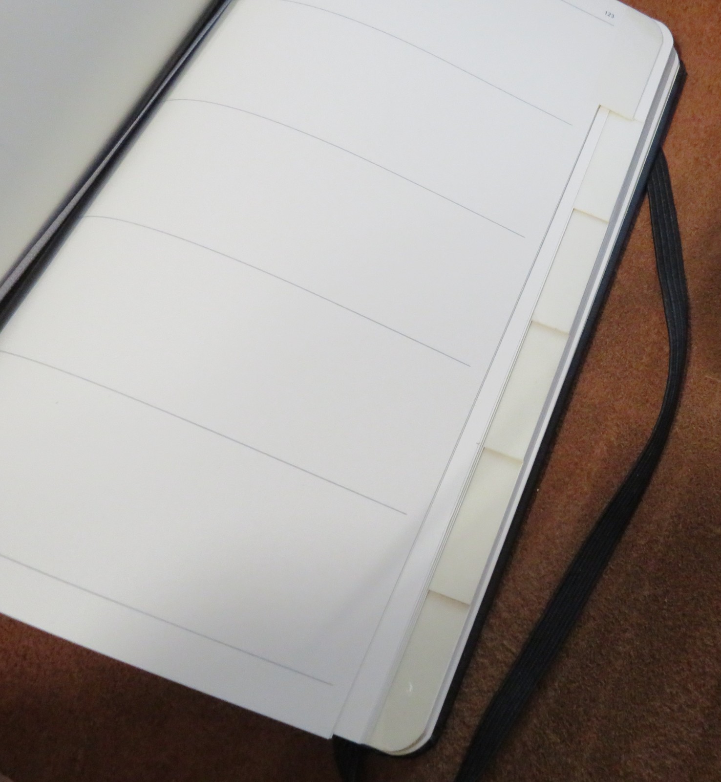 moleskine music journal unused w/ruler & stickers