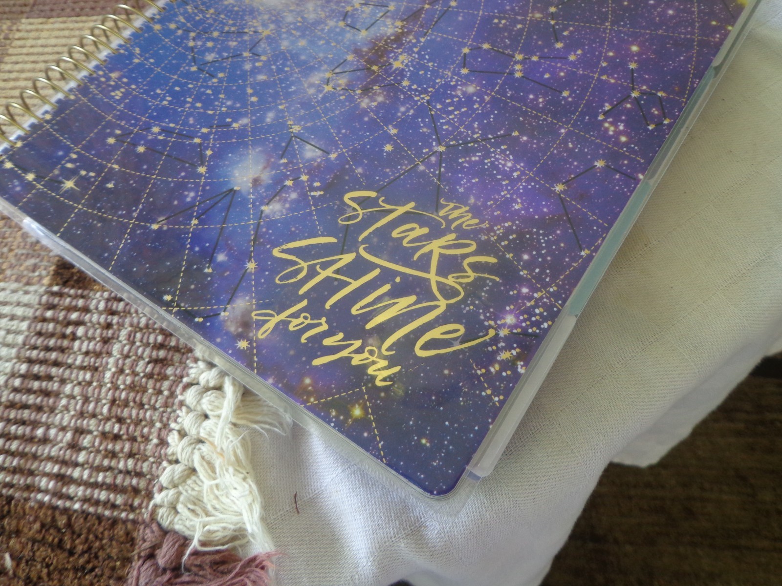 NEW – Stars Calendar and Notebook by Paper House 9.5 x 8