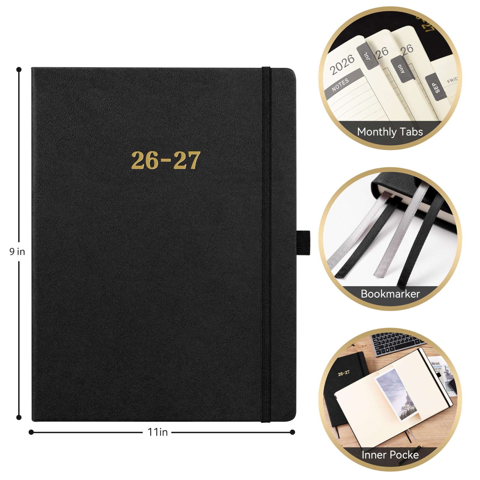 2026-2027 Planner – Weekly and Monthly Planner 2026-2027, Jul.2026 – Jun.2027…