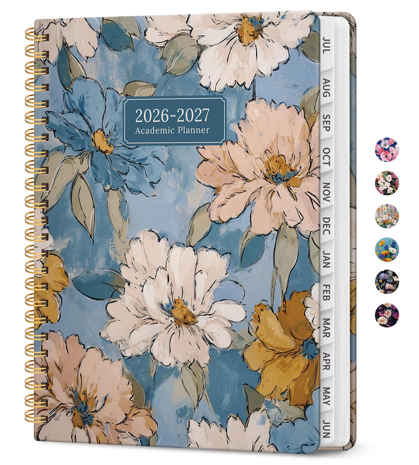 Planner 2026-2027, Academic Monthly & Weekly Planner, Jul 2026 – Jun 2027,…