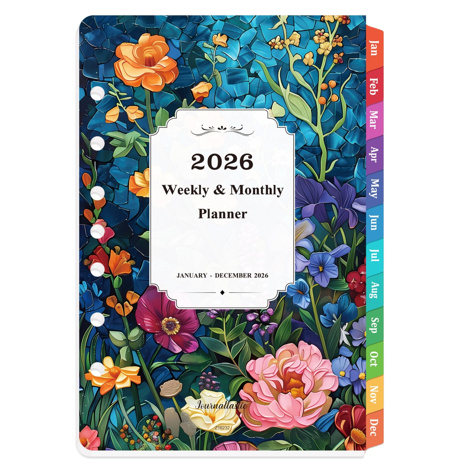 2026 Planner Refills – 7-Hole Punched 5.5″ x 8.5″, Dopamine Color