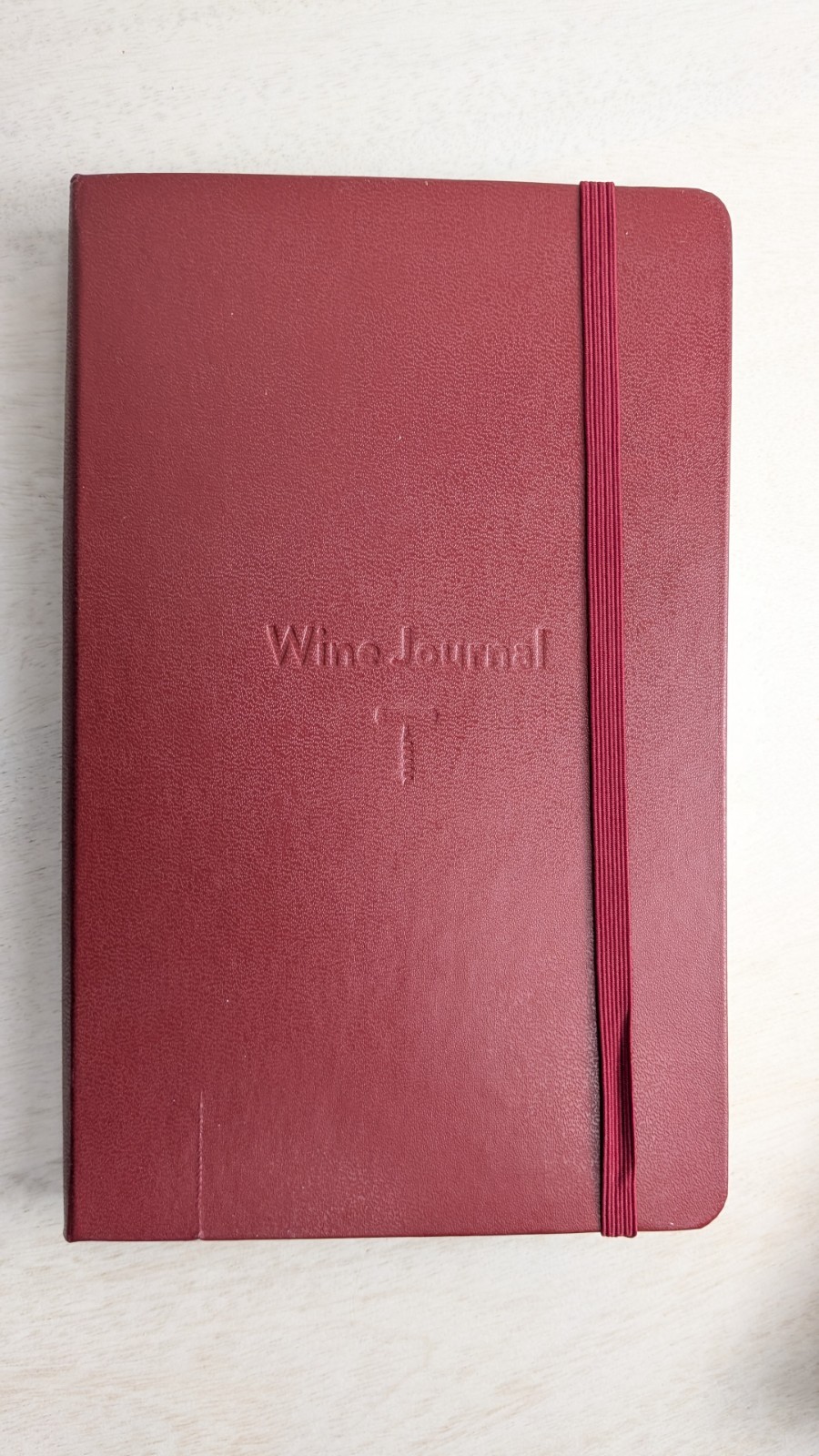 NIB Moleskine Wine Journal Elastic Closure 400 Pages Tabbed Sections Gift