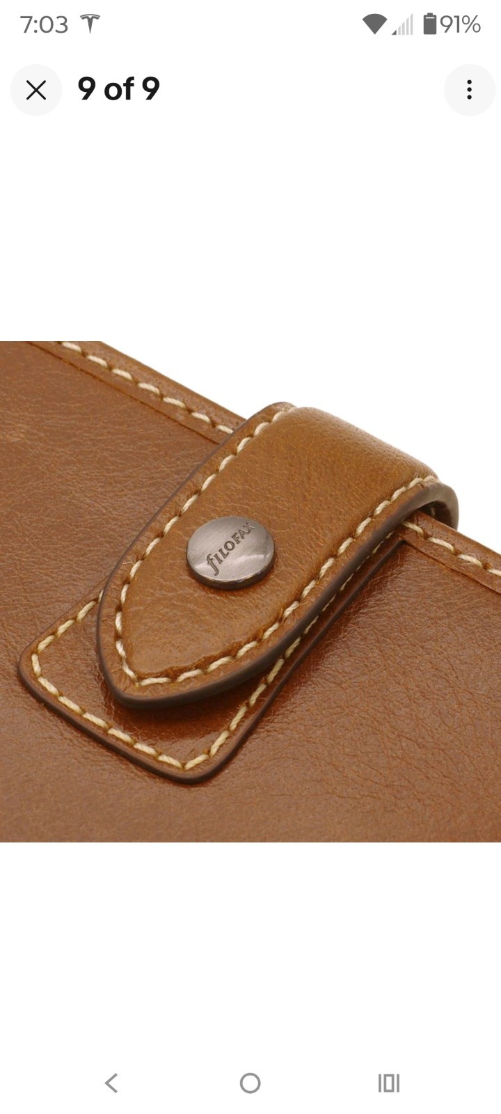 Filofax Malden Mini Planner, Ochre, 028625 (Genuine Imported Product)