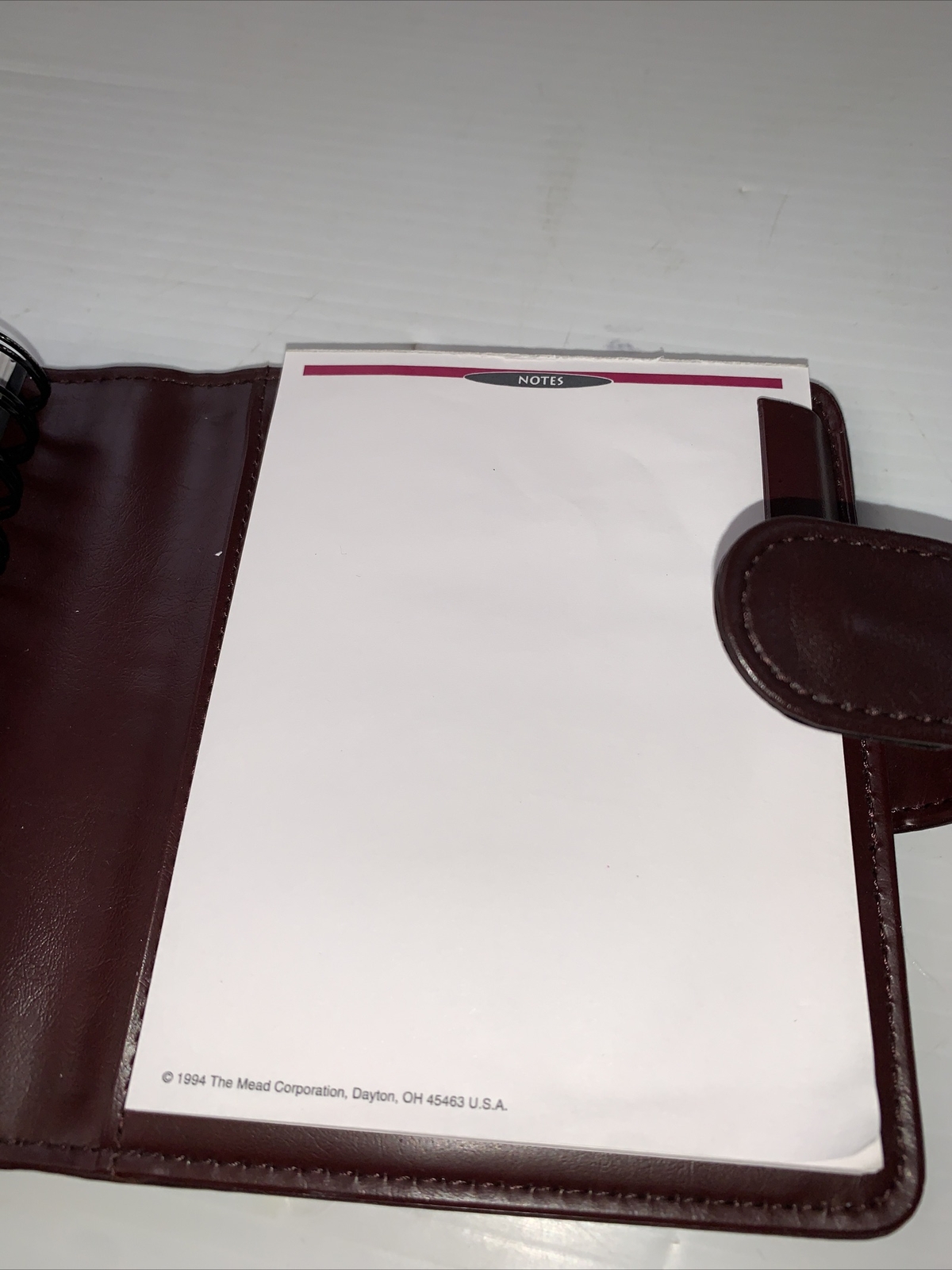 The Mead Corporation (1994) Note Book, Organized, Planner 6”x5.5”