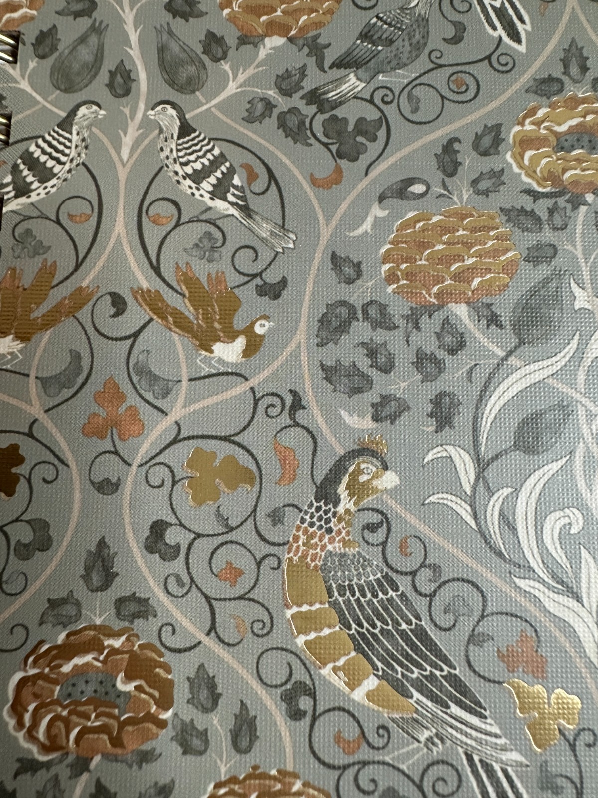 William Morris & Co. | Spiral Notebook | 200 Pages | 10″ x 17″