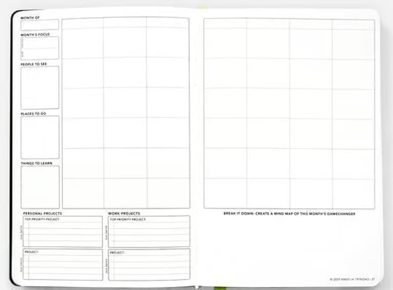 Passion Planner Daily Cosmic Blue 93 Days – UNDATED & NEW + The Career Game Loop