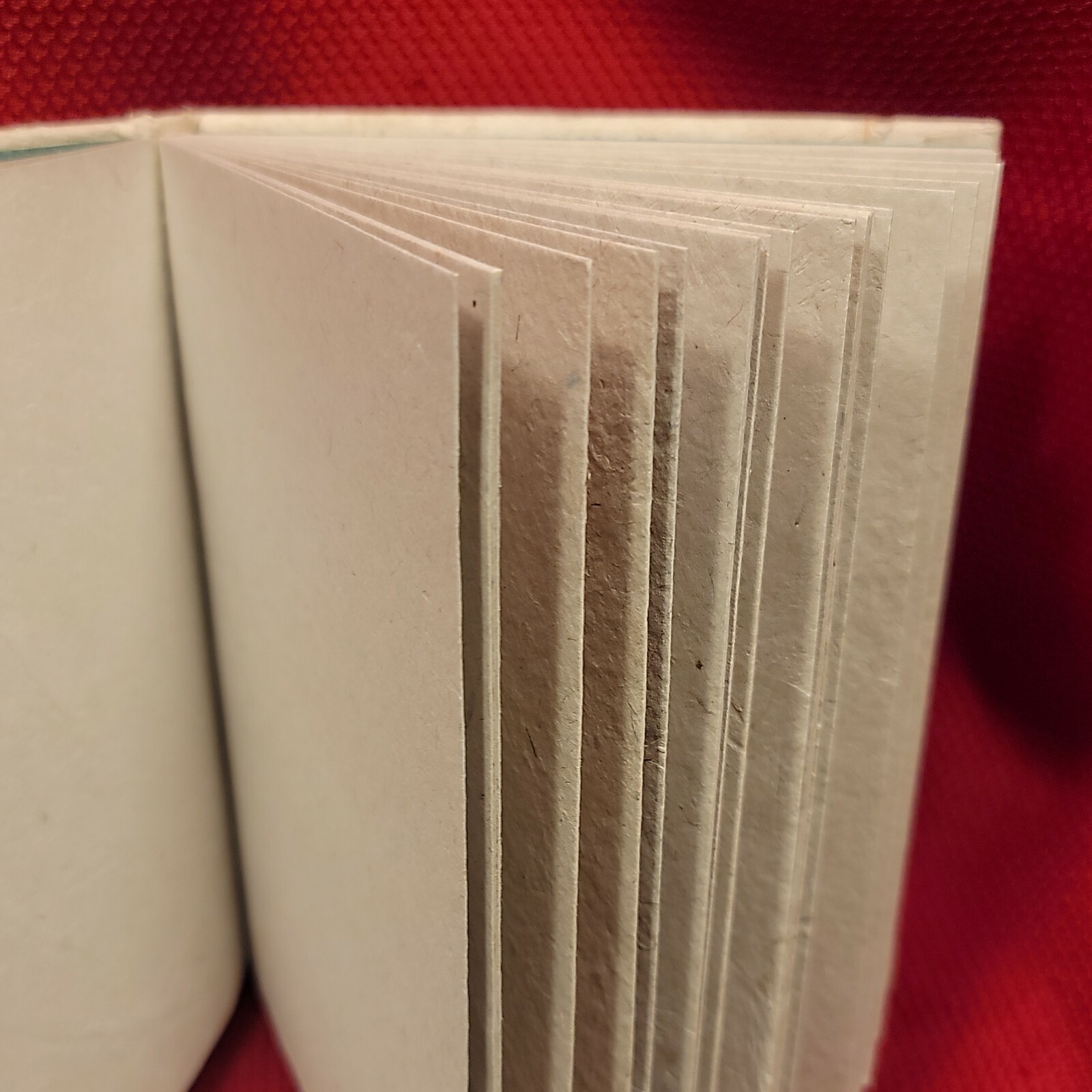 6″ x 8″ 80 Page JOURNAL hand painted RECYCLED thick cardstock fiber paper diary