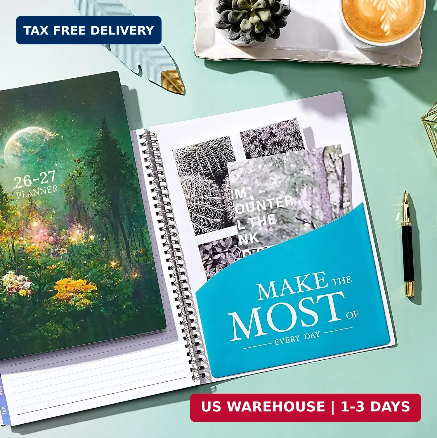 Planner 2026-2027 – Academic Planner 2026-2027, Jul.2026 – Jun.2027, 9″ x 11″, 2