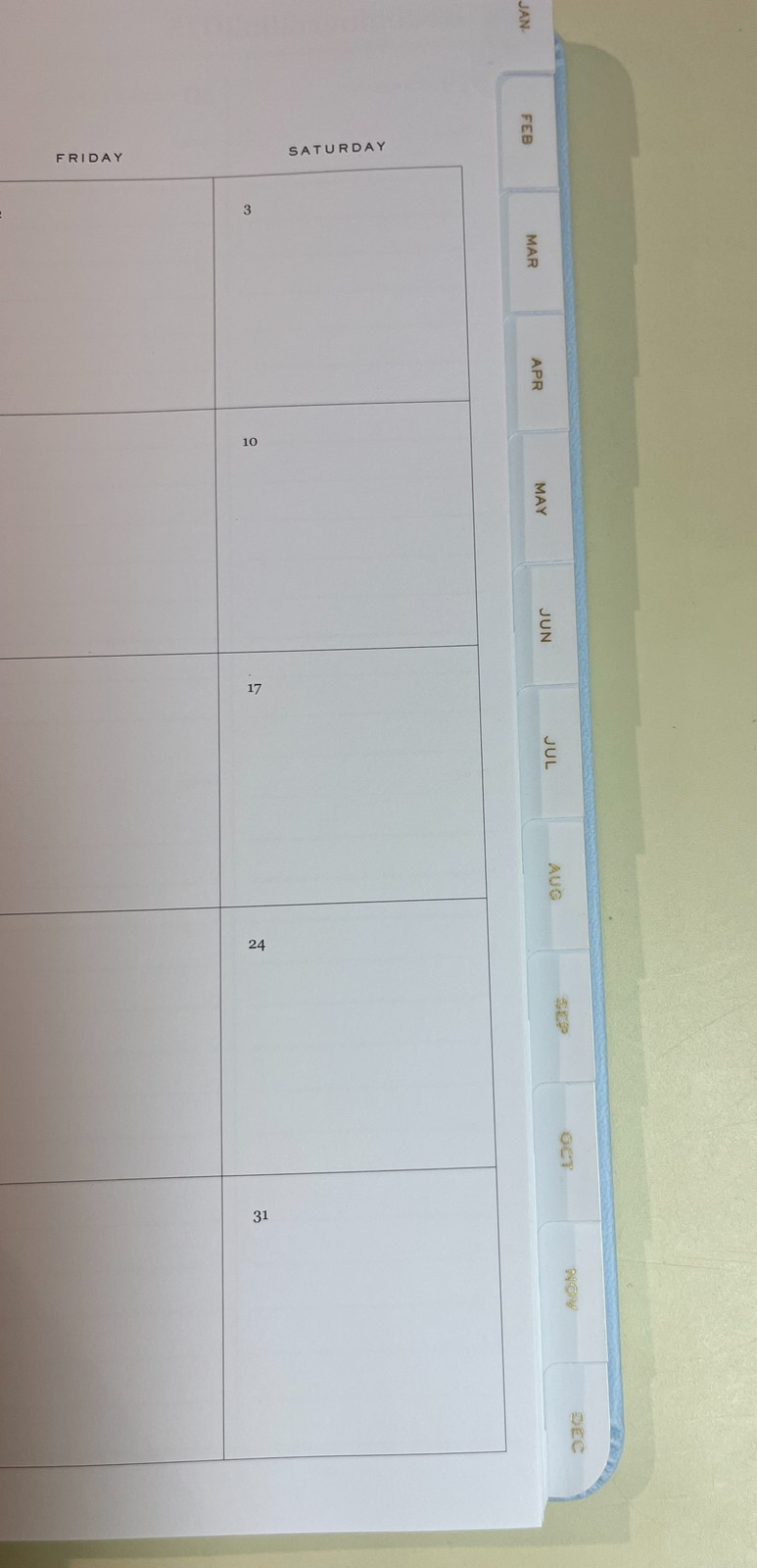 Open Box – Emily Ley Carolina Dot 2026 Bookbound Weekly Dapperdesk Planner