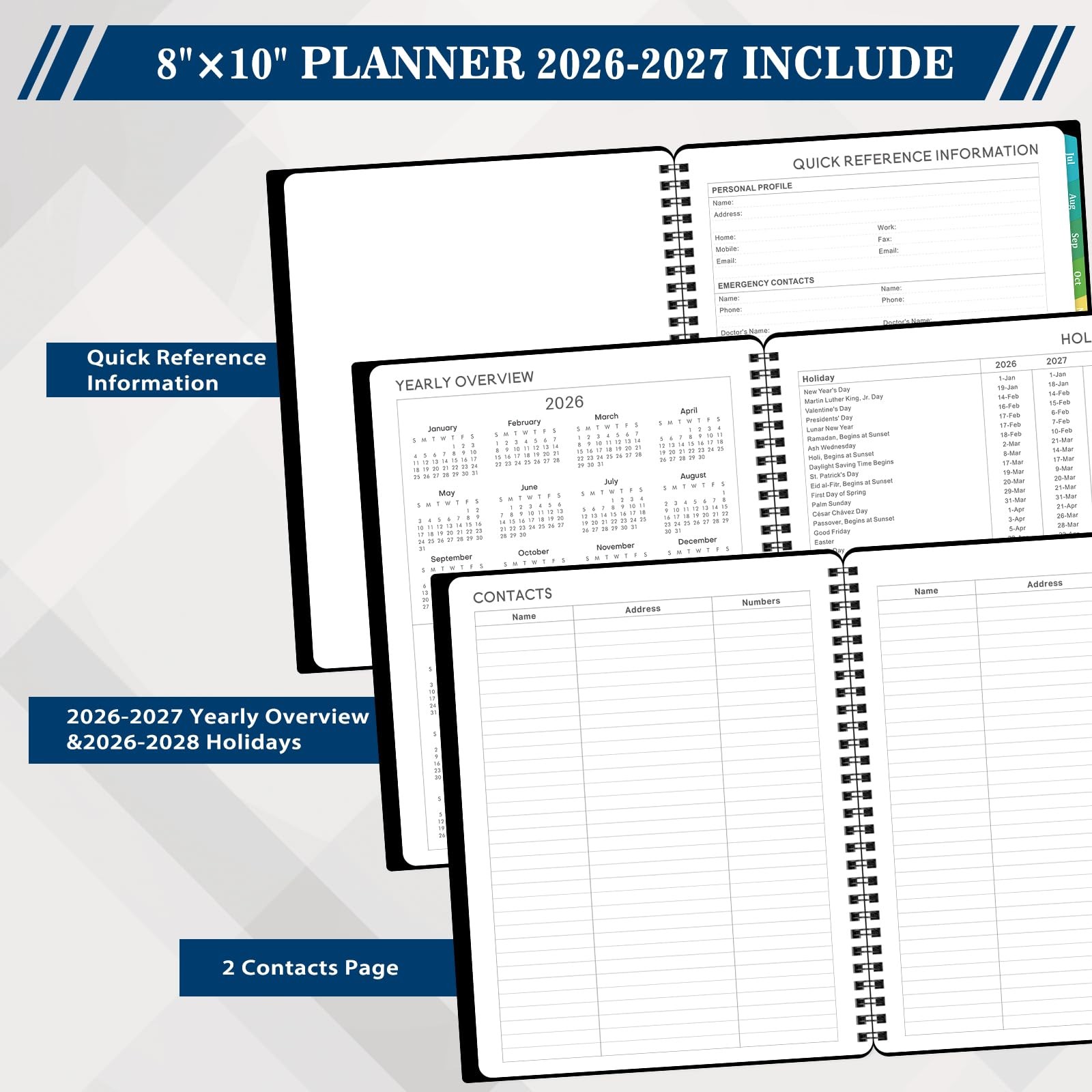 Planner 20262027 Academic Planner 20262027 Weekly and Monthly from Jul. 2026…