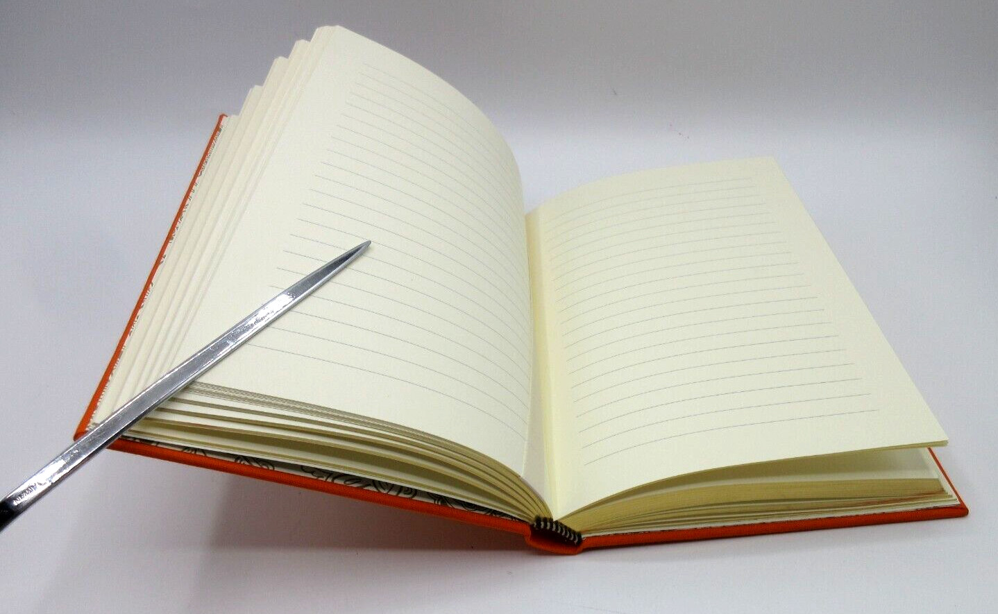Rock of Ages Journal 8″ Hardcover 224 Lined Pages ORANGE