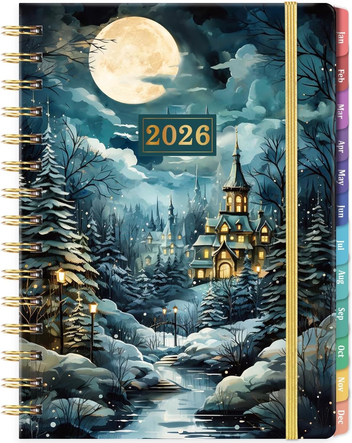 2026 Planner, Weekly and Monthly Calendar Planner, January 2026 – December 2026,