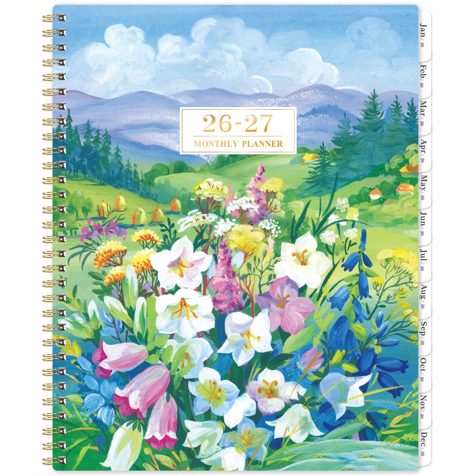 Monthly Planner 2026-2027 – 2 Year Planner 2026-2027, JAN. 2026 – DEC. 202
