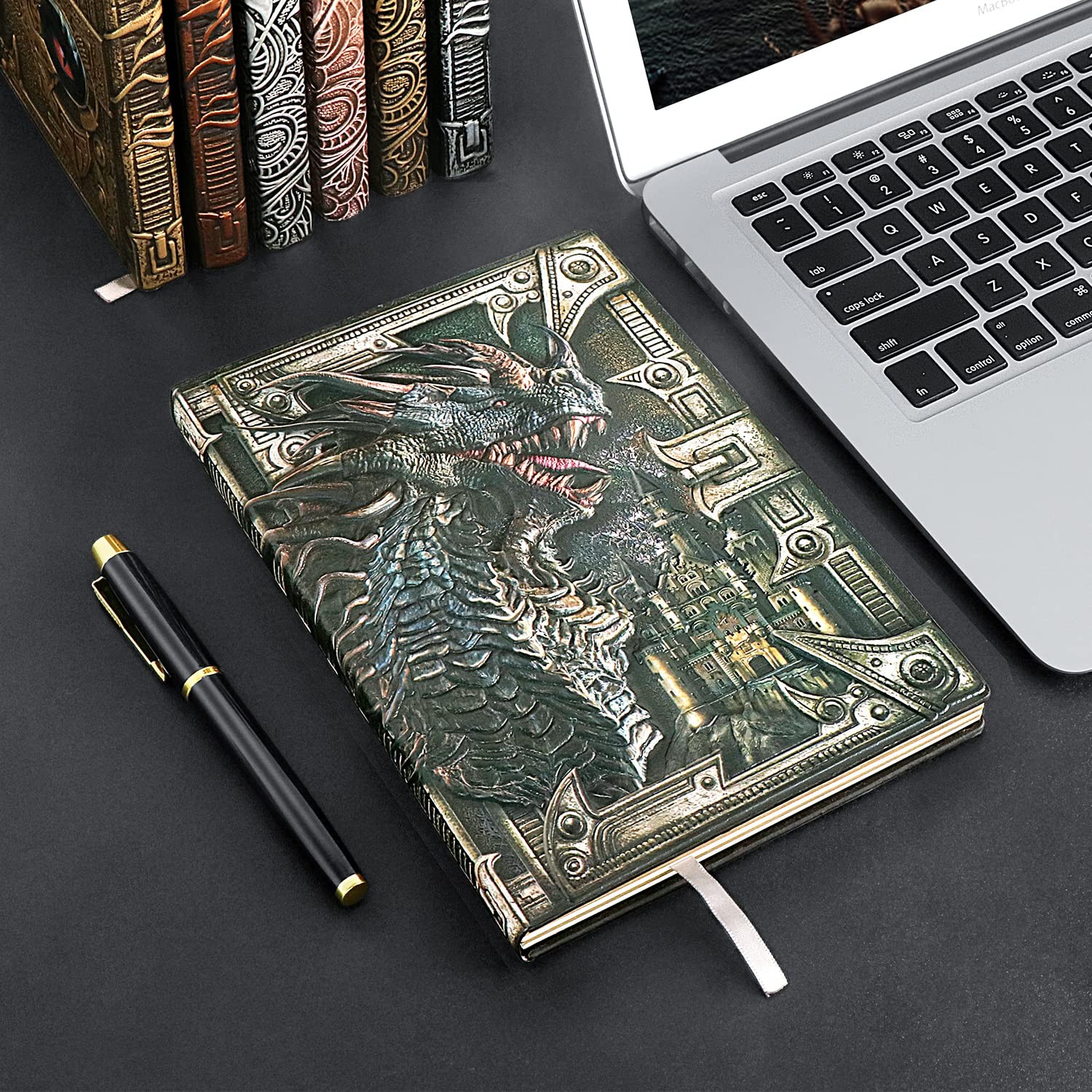 LongLongJin DND dungeon and dragon Notebook 3D Embossed Colorful Dragon