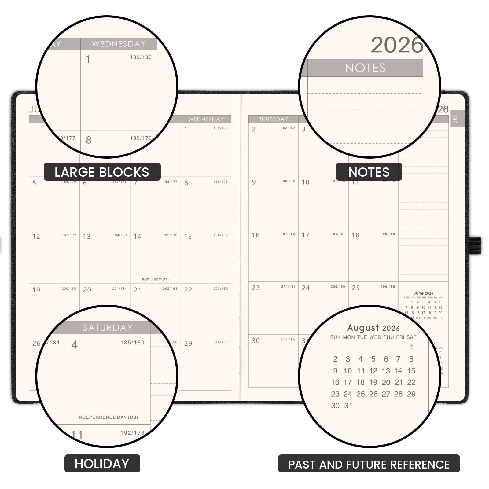 2026-2027 Planner – Academic Planner 2026-2027, July 2026 – June 2027, Weekly…