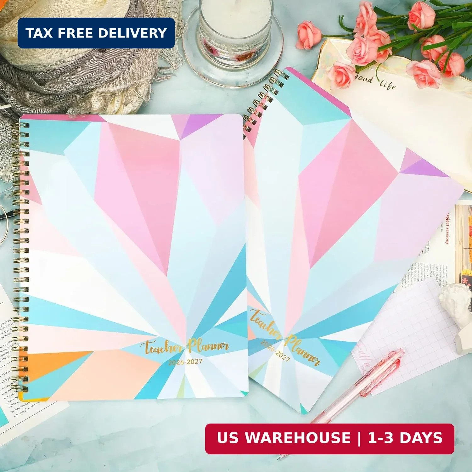 Teacher Planner 2026-2027 – Teacher Lesson Planner 2026-2027, 9″ x 11″, Jul.2026