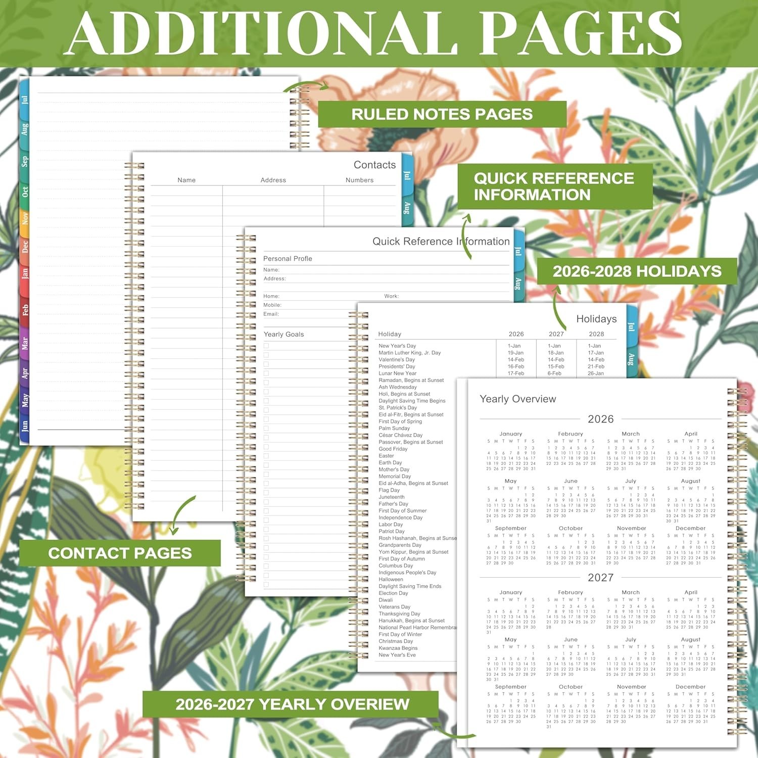 Planner 2026-2027 – Academic Planner 2026-2027, 26-27 Planners Weekly and Mon…