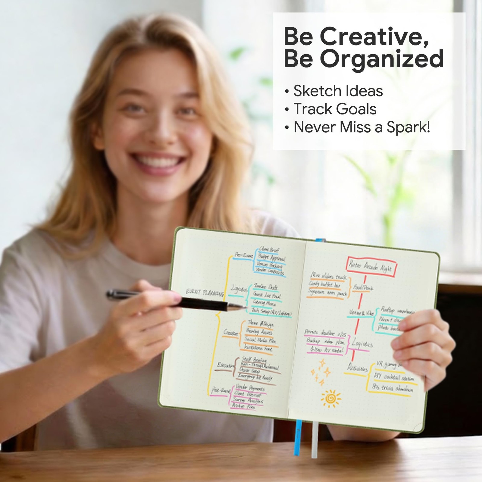 2026-2027 Weekly and Monthly Planner (July 2026–December 2027), 6.5″x8.5″,