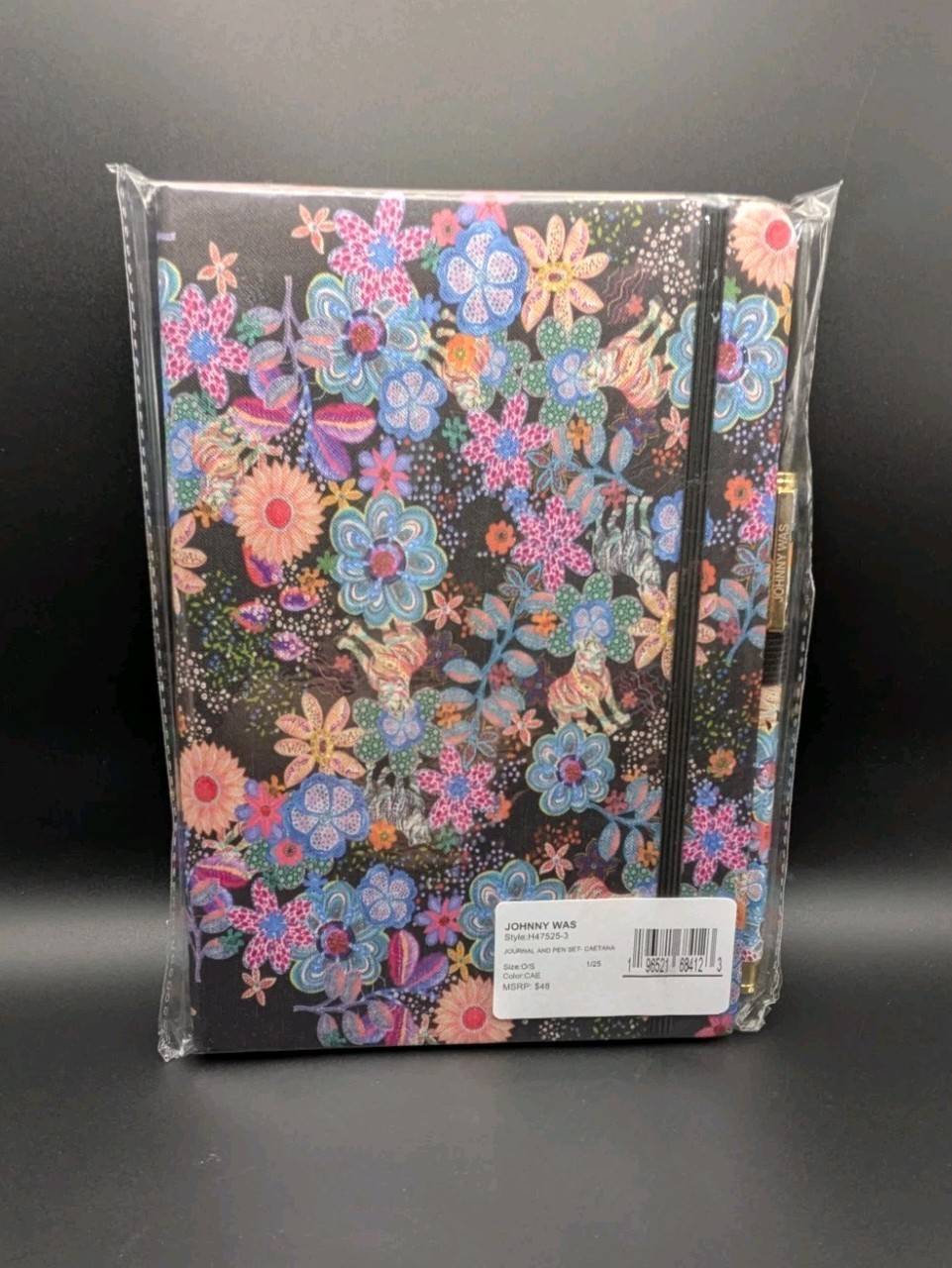 NWT Johnny Was Silk Blend Journal & Pen Set – Gift Ready – Sophisticated BohoLux