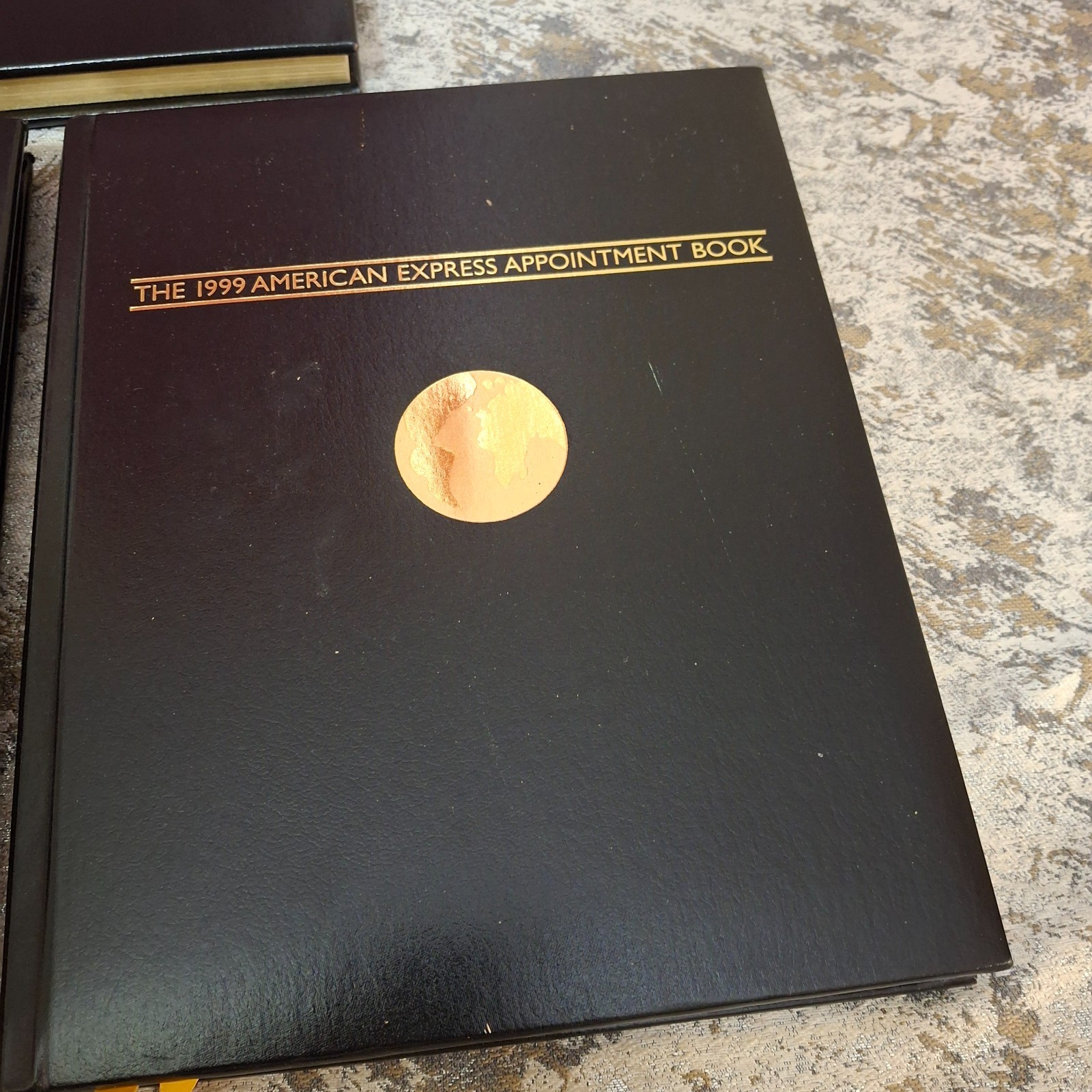 Vintage American Express Appointment Books Lot of 5 Black Planner 1992-93 1996