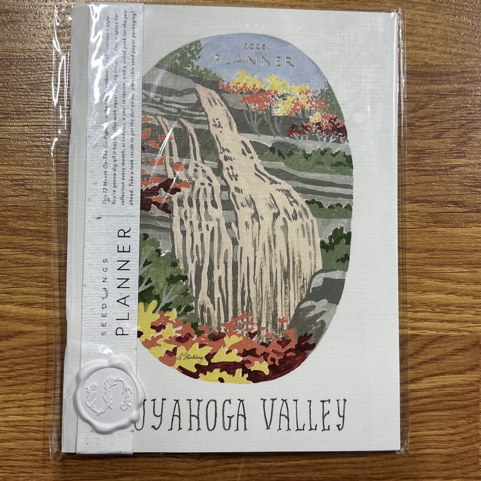 Seedlings 2023 Planner Cuyahoga Valley and 2023 Fortune Calendar Mini Magnet