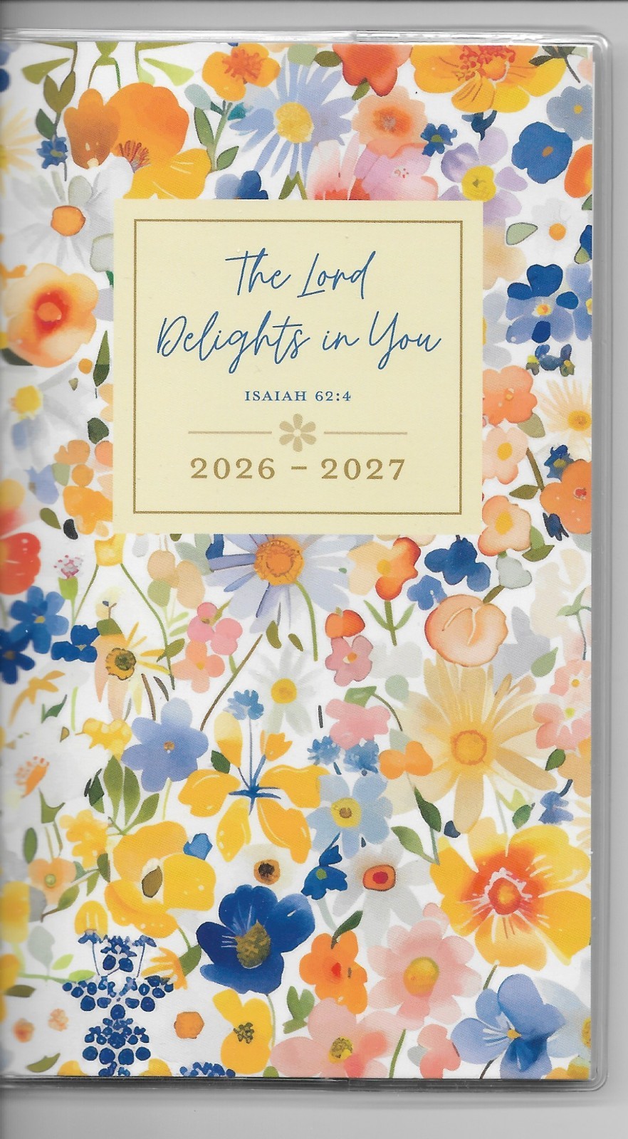 Pocket Calendar 2026-2027 Two Year Monthly Planner 3.5 x 6.5″ Delights in You