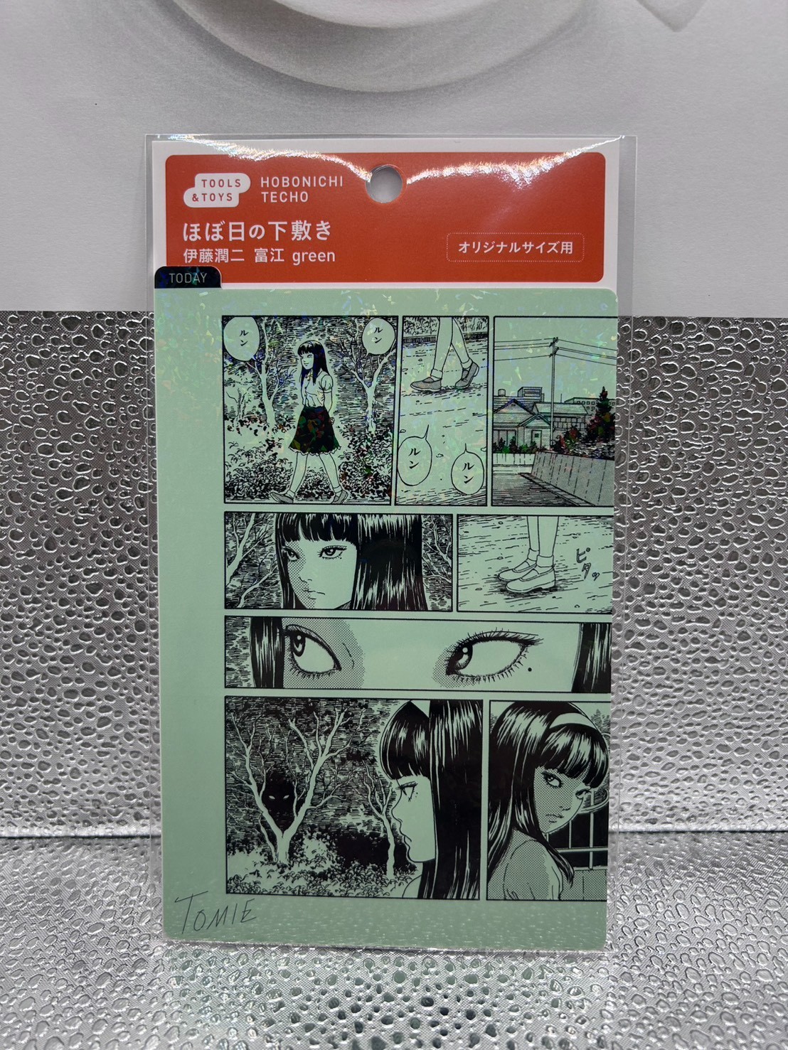 HOBONICHI TECHO Tomie by Junji Ito Smirk A6 Original Cover Pencil Board Set