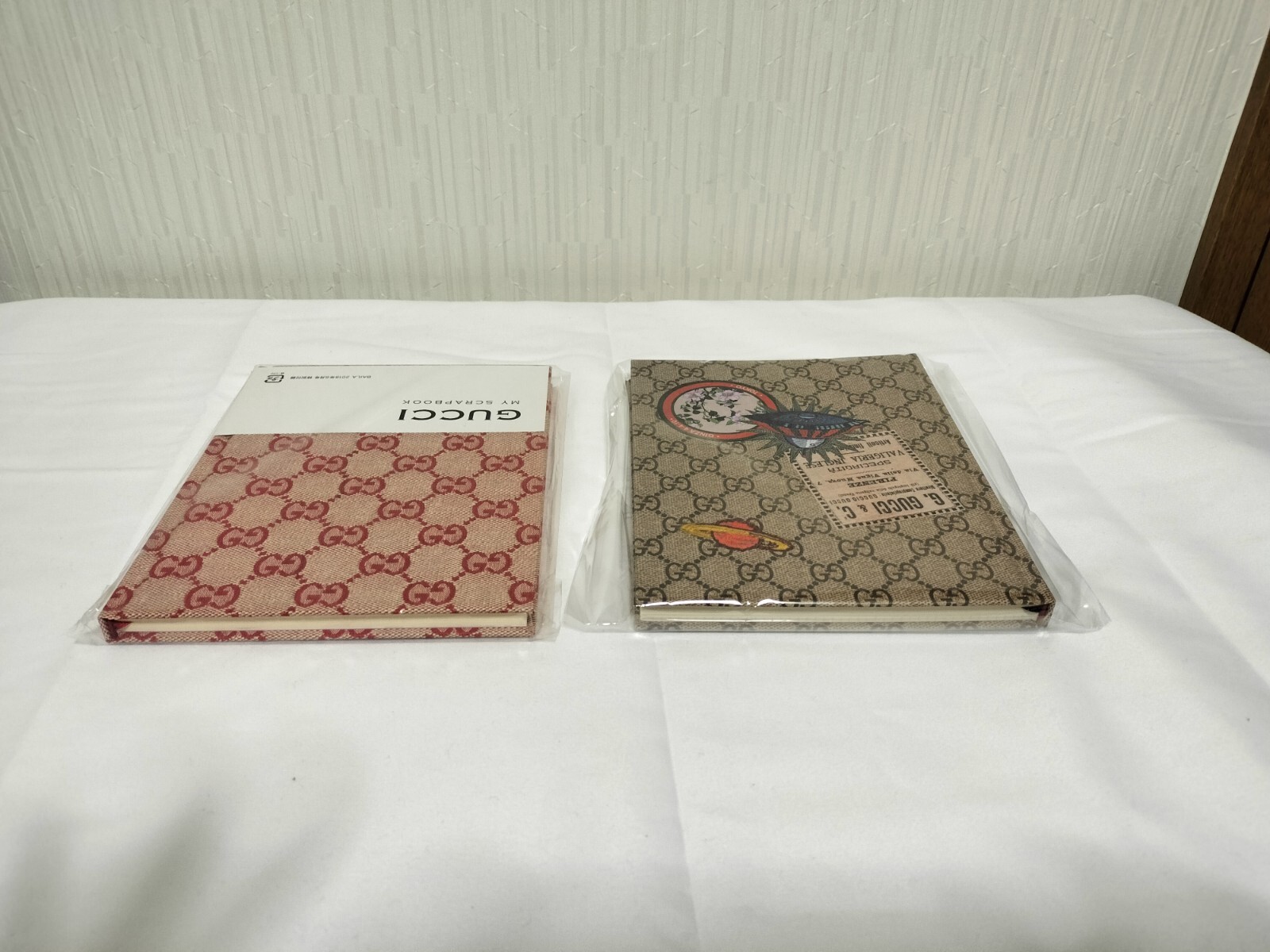 Gucci Baila Notebook 2 Set My Gucci Book & My Scrap Book Oggi Limited Japan New