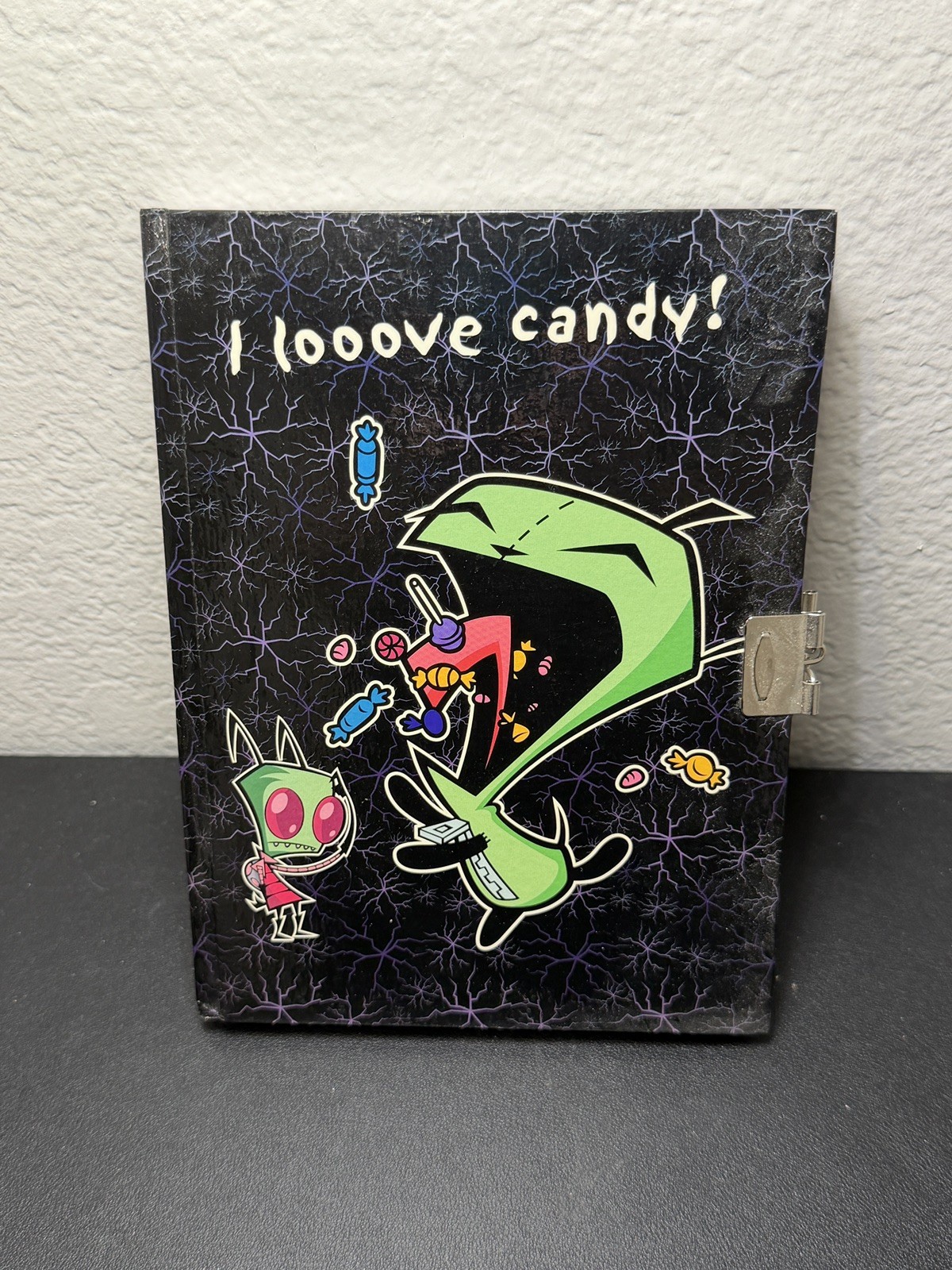 Invader Zim Gir Bound Notebook Diary Journal NO LOCK, Licensed RARE, BRAND NEW