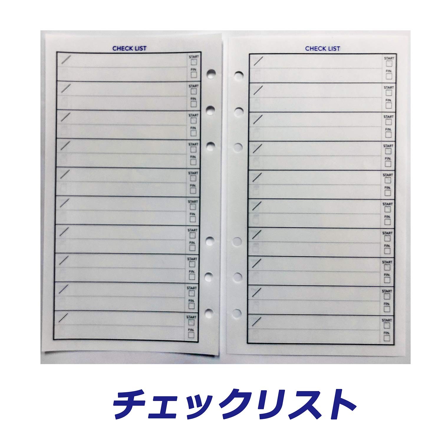 Reimei Fujii System Notebook Keyword Pocket Just Refill Size Black