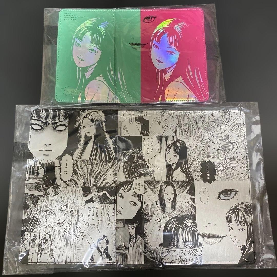 Junji Ito Tomie Hobonichi Techo Cover Set A6 Smirk & A5 Memory Rare
