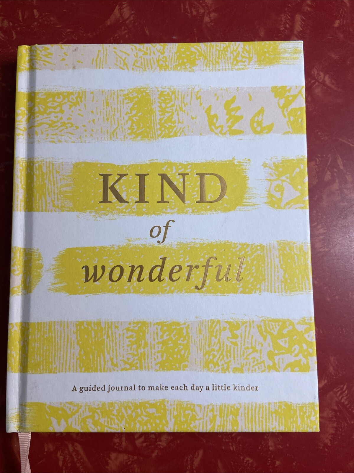 Kind Of Wonderful Guided Journal by Amelia Riedler 2018 Hardcover Blank Diary