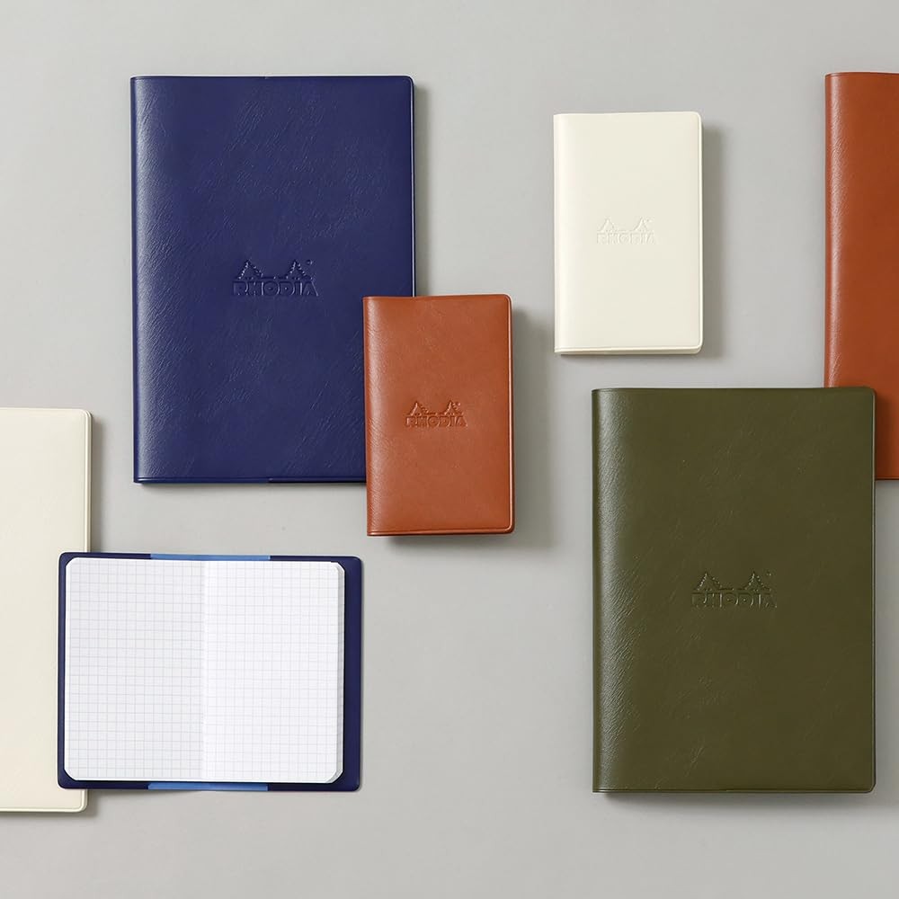 RHODIA Planner Diary, A5 Size, Monthly Block Type, Orange