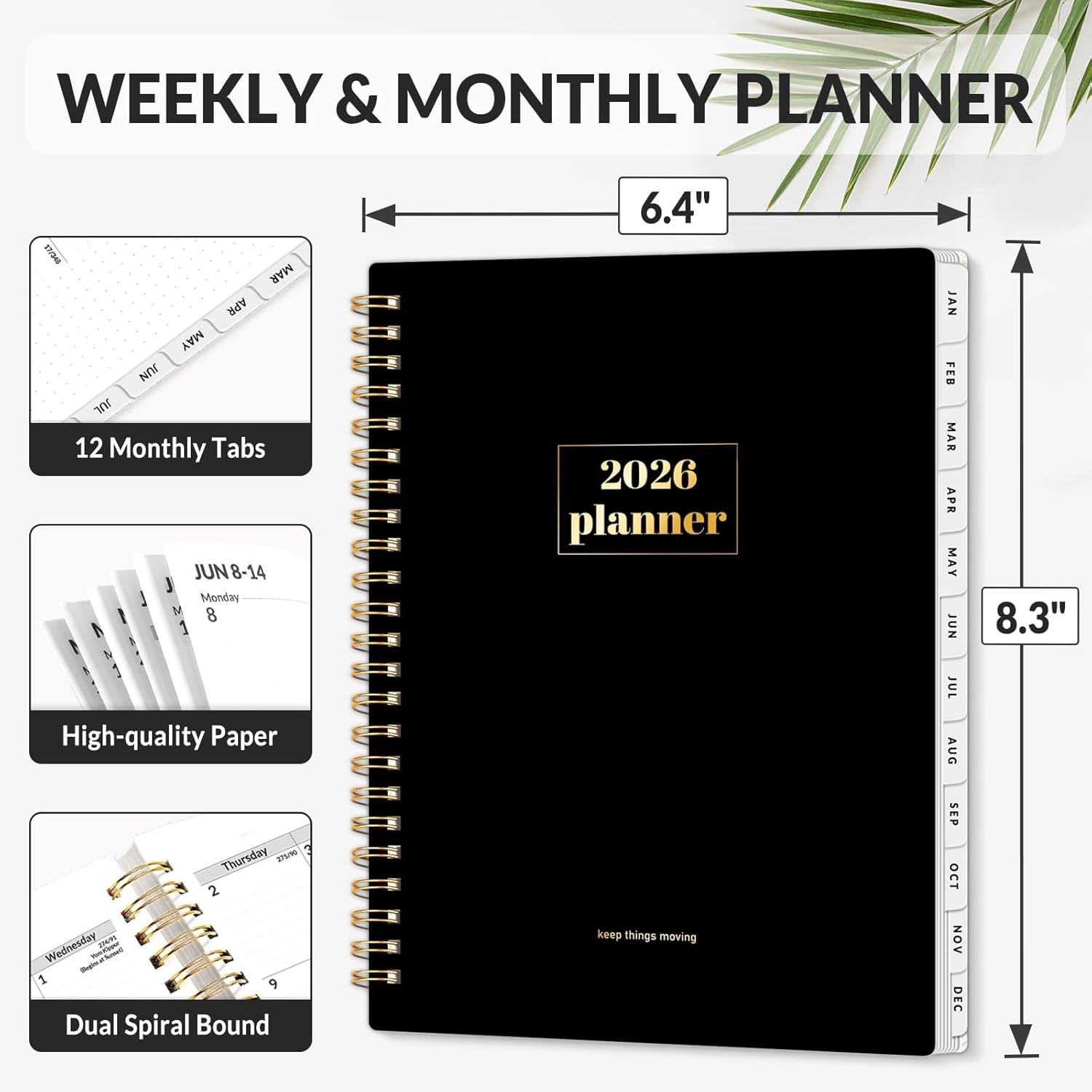 2026 Monthly Planner – 2026 Planner/calendar, Jan 2026 – Unknown_binding