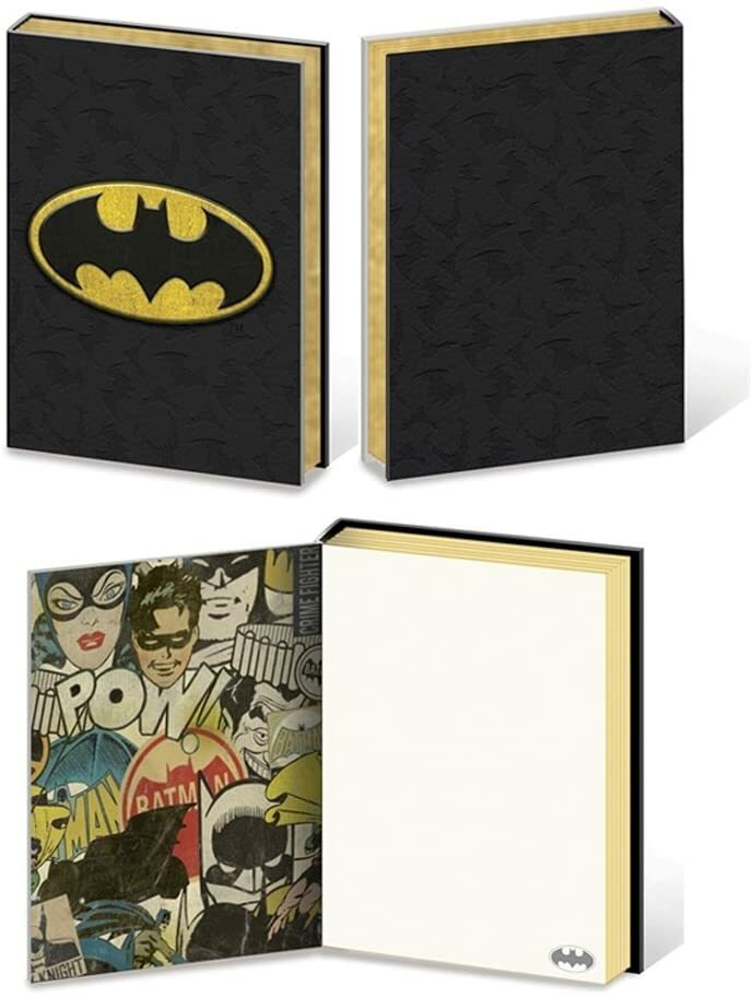 *NEW* Batman – Bat Symbol – PVC Embellished Premium A5 Journal