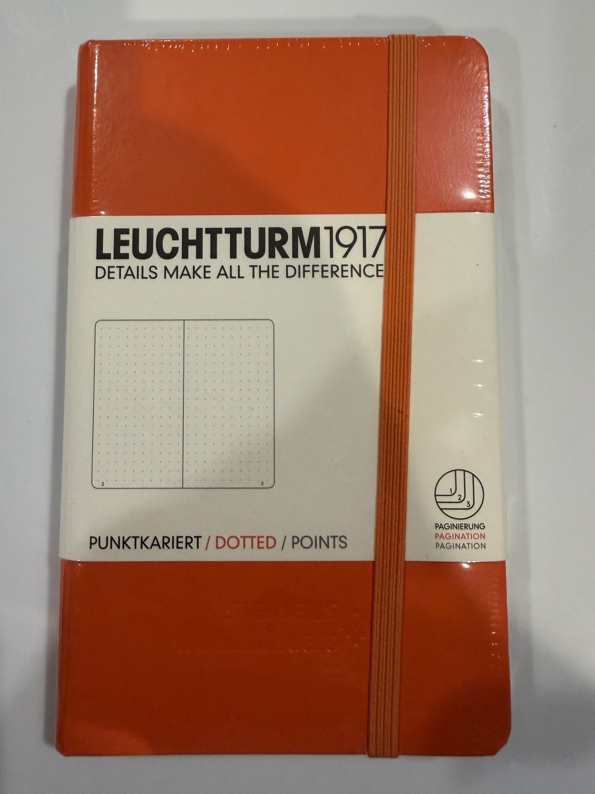 Orange Notebook, Blank – Siemens Healthineers Logo