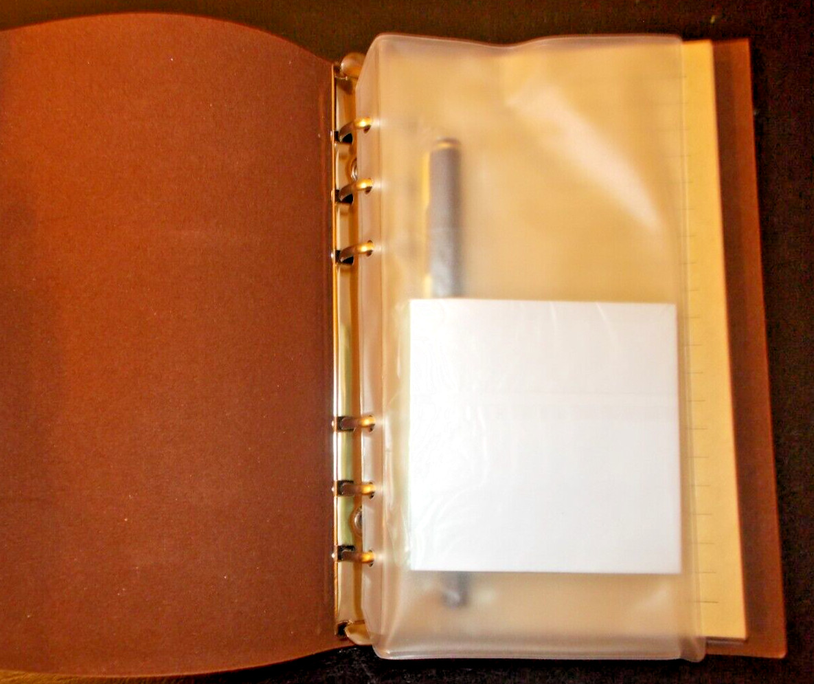 Journal Notebook 160 Pages & Refillable Faux Leather Stamped Maple Leaf 7x4x1 in