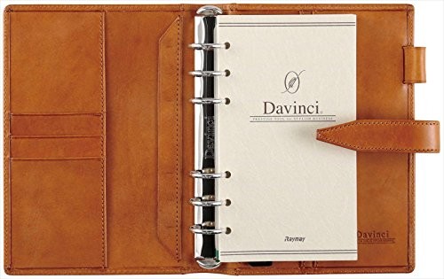 Raymay Fujii System Organizer, Da Vinci Roma Classic Bible, Navy, DB3014K