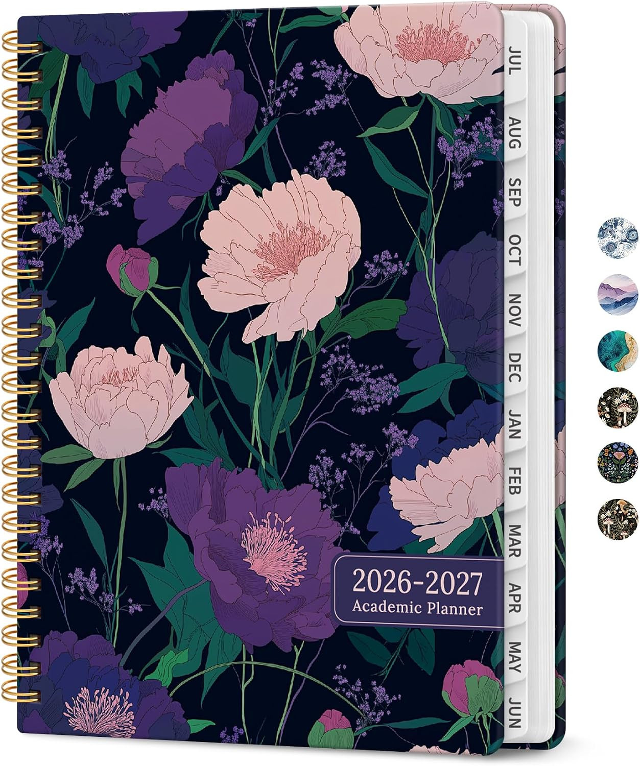 Planner 2026-2027, Academic Monthly and Weekly Calendar Planner for Women, July