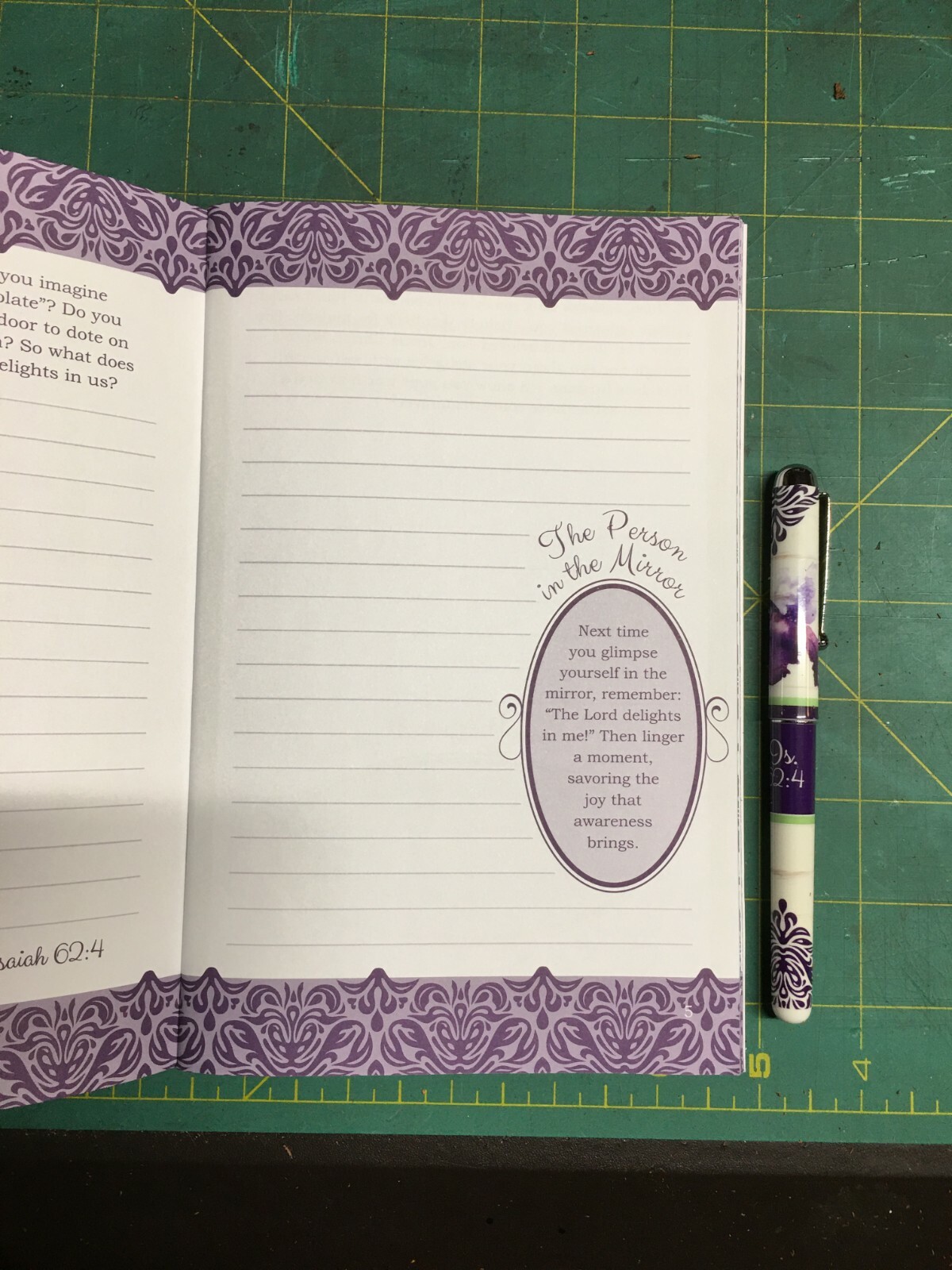 Genuine handmade Leather Prayer Journal w/ pen – the Woman God Sees, KJV or ESV