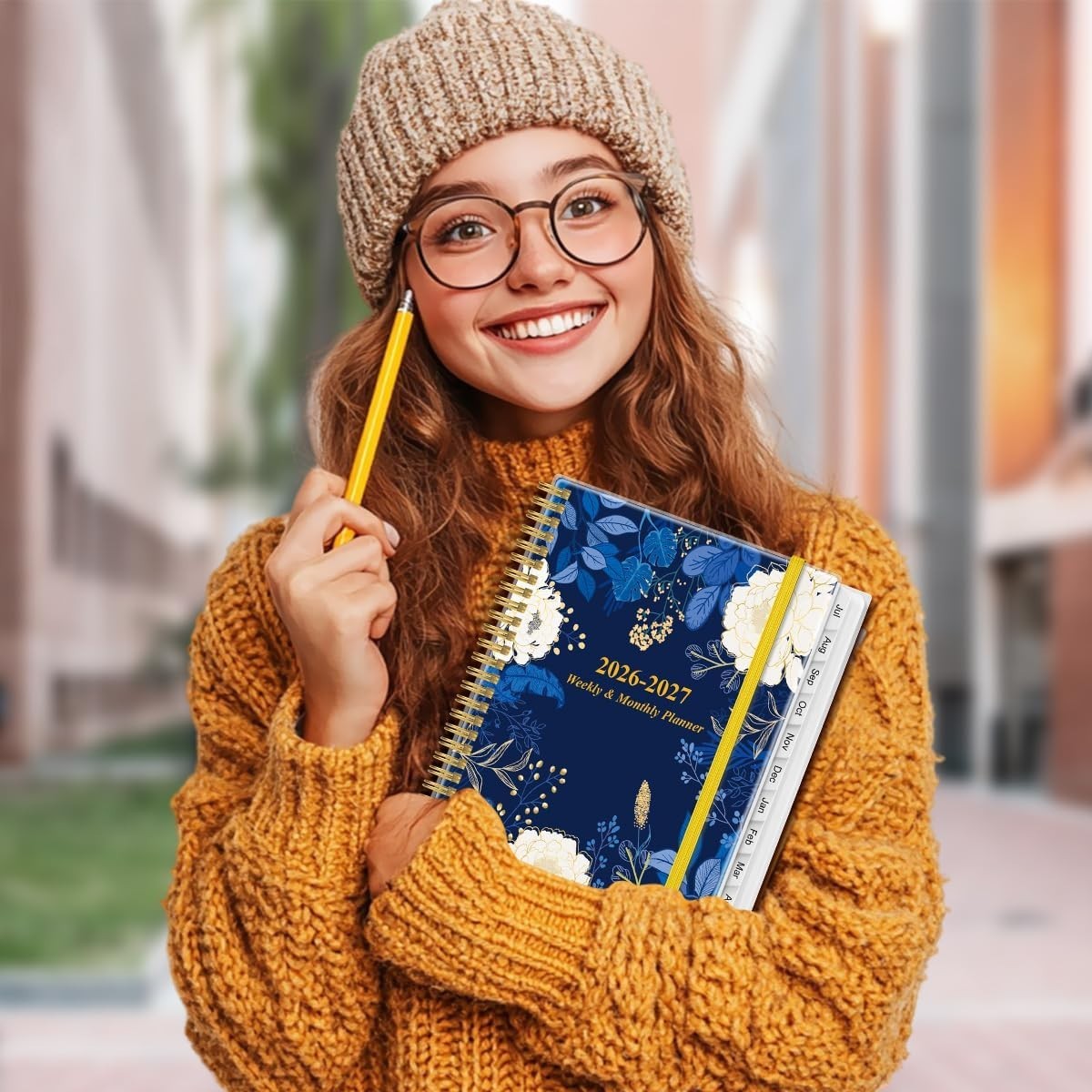 2026-2027 Flexible Cover Planner: Stylish, Durable, with Ample Writing Space