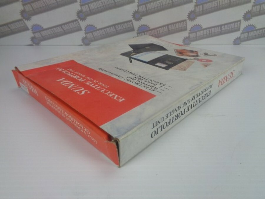 SUNDA Executive Portfolio – Black- FOUR IN ONE SINGLE UNIT (NEW in BOX)